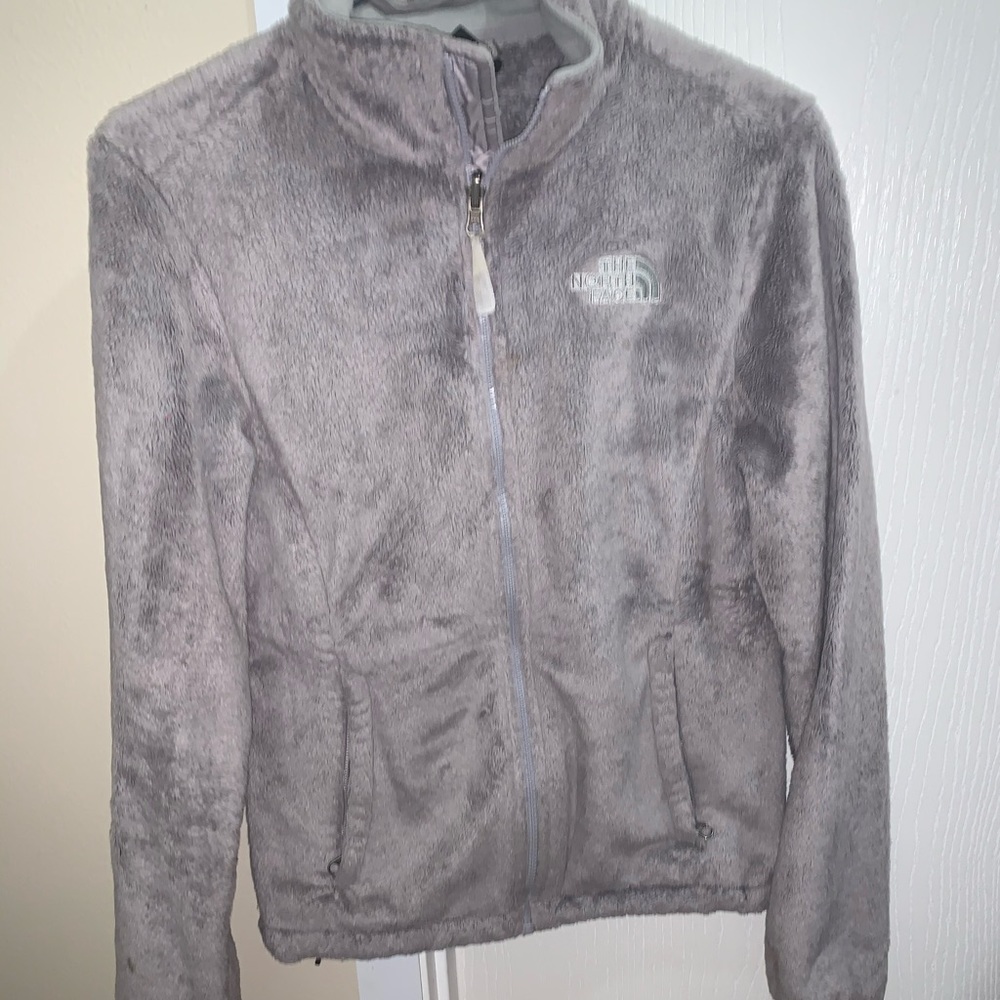 Grey North Face
